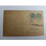 CARTE POSTALE POZNAŃ POSEN UNIVERSITY COLLEGIUM MAIUS AVANT-GUERRE 1919, TIMBRE