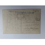 CARTE POSTALE LUBLIN, DEUX VUES, GRAND THÉÂTRE, RUE BERNARDINE, AVANT-GUERRE 1917, TIMBRE