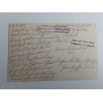 CARTE POSTALE STUDZIANKA, ŁOMAZY, AVANT-GUERRE 1917, TIMBRE