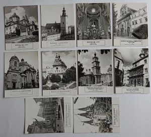 SET OF 10 PHOTOS OF LVOV, LVOV CHURCHES