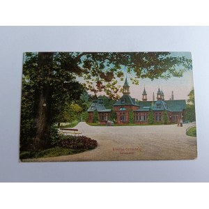 POSTKARTE WROCŁAW BRESLAU SCHEITNIG, PARK SZCZYTNICKI, VORKRIEGSZEIT 1909, ZANCZEK STEMPEL