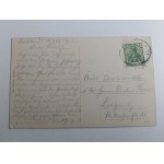 POSTKARTE WROCŁAW BRESLAU SCHEITNIG, PARK SZCZYTNICKI, VORKRIEGSZEIT 1909, ZANCZEK STEMPEL