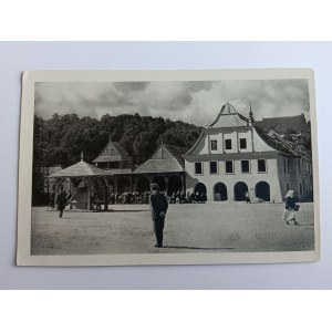 POSTKARTE KAZIMIERZ NAD WISŁĄ AUSSCHNITT DES MARKTPLATZES, FOT SEMPOLIŃSKI