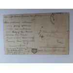 CARTE POSTALE PIENINY RUINES DU CHÂTEAU DE CZORSZTYN, CZORSZTYN, SZCZAWNICA, AVANT-GUERRE 1931