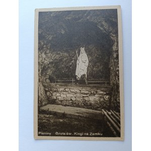 POSTKARTE PIENINY, DIE HÖHLE DER HEILIGEN KÖNIGIN AUF DER BURG