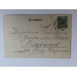 POHĽADNICA VIENNA WIEN, AVENUE, PRATER, DLHÁ ADRESA, PREDVOJNOVÁ 1904, ZNÁMKA, PEČIATKA