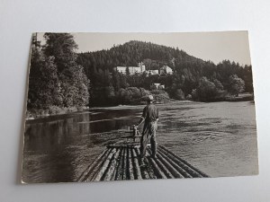 POSTCARD PRL ŻEGIESTÓW POPRAD ON POLISH SHOVEL SANATORIUM WIKTOR