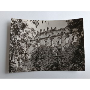 POSTKARTE PRL KRUPE RENAISSANCE-SCHLOSSRUINE