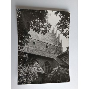 CARTE POSTALE PRL OLSZTYN CASTLE FRAGMENT