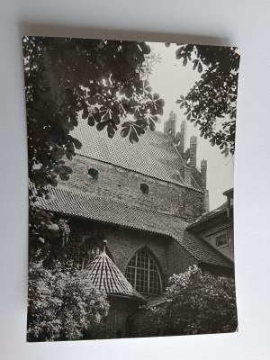 POSTCARD PRL OLSZTYN CASTLE FRAGMENT