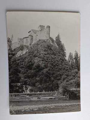 POSTCARD PRL PIENINY CASTLE NIEDZICA