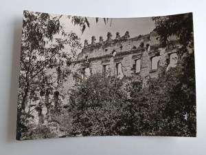 POSTCARD PRL KRUPE RUINS OF RENAISSANCE CASTLE