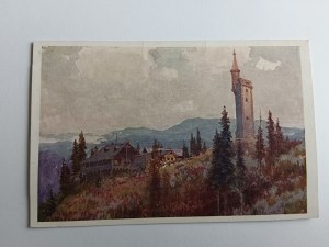 POSTCARD PAINTING MARIAZELL PRE-WAR