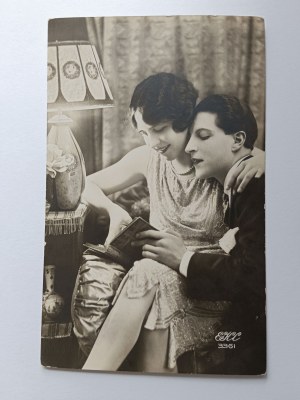 CARTE POSTALE LUBLIN, FEMME ET HOMME, AVANT-GUERRE 1930