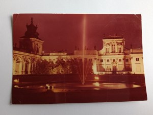 POSTKARTE WARSCHAUER PALAST IN WILANÓW