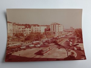 POSTCARD WARSAW JEROZOLIMSKIE AVENUE, TRAMWAY