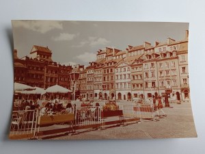 POSTCARD WARSAW OLD TOWN SQUARE
