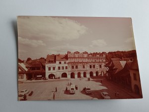 POSTKARTE KAZIMIERZ DOLNY RENAISSANCE-KAMEE AUF DEM MARKTPLATZ