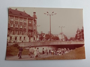 POSTCARD KRAKOW INTERSECTION OF BASZTOWA, LUBICZ AND PAWIA STREETS