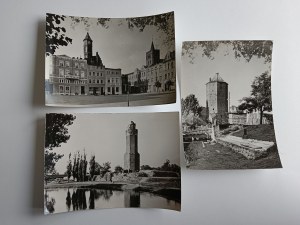 SET OF 3 PRL POSTCARDS BRODNICA, MARIACKA TOWER