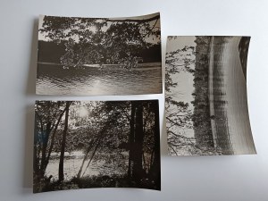 SET OF 3 POSTCARDS PRL WAŁCZ BUKOWINA, RADUŃ LAKE