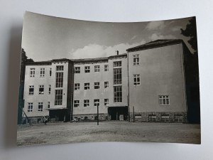 POSTCARD PRL TRZCIANKA, ELEMENTARY SCHOOL AND HIGH SCHOOL