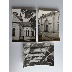 SET DI 3 CARTOLINE PRL ZAMOSC, FRAMMENTO DELLA CHIESA COLLEGIATA