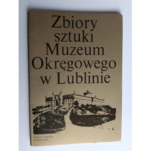 ZESTAW 10 POCZTÓWEK ZBIORY SZTUKI MUZEM OKRĘGOWEGO W LUBLINIE, LUBLIN