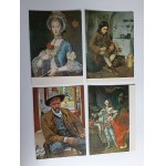 SET DI 10 CARTOLINE COLLEZIONI D'ARTE DEL MUSEO DISTRETTUALE DI LUBLINO, LUBLINO