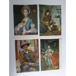 ENSEMBLE DE 10 CARTES POSTALES COLLECTIONS D'ART DU MUSÉE DE DISTRICT DE LUBLIN, LUBLIN