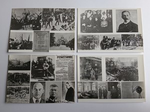 SADA 10 POHLEDNIC SLEZSKÉHO POVSTÁNÍ 1918-1921