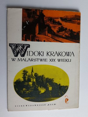 SET OF 8 POSTCARDS VIEWS OF KRAKOW IN XIX CENTURY PAINTING, KRAKOW