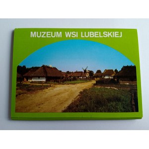 SOUBOR 9 POHLEDNIC MUZEUM LUBELSKÉ VESNICE, LUBLIN, VESNICE