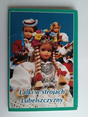 SET OF 10 POSTCARDS DOLLS IN COSTUMES LUBELSZCZYZNA, LUBLIN, DOLL