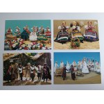 SET OF 10 POSTCARDS DOLLS IN COSTUMES LUBELSZCZYZNA, LUBLIN, DOLL