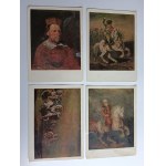 ENSEMBLE DE 8 CARTES POSTALES PEINTURE PIOTR MICHAŁOWSKI, MUSÉE NATIONAL DE KRAKÓW, KRAKÓW