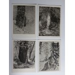 SET OF 9 POSTCARDS PAINTING LEON WYCZÓŁKOWSKI