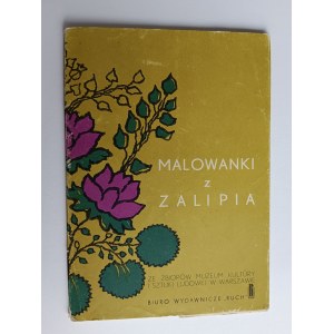 ZESTAW 8 POCZTÓWEK MALOWANKI Z ZALIPIA, ZALIPIE