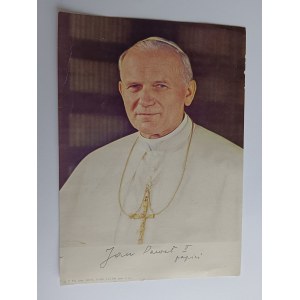 FOTO PAPA GIOVANNI PAOLO II, 1978