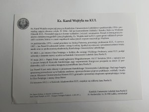 ZDJĘCIE KS KAROL WOJTYŁANA KUL, LUBLIN, PAPIEŻ JAN PAWEŁ II