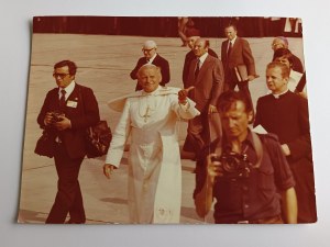 PHOTO POPE JAN PAWEŁ II, PAPAL VISIT TO POLAND, HOLY FATHER'S PILGRIMAGE TO THE COUNTRY