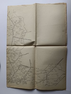 SCHEMATIC MAP OF THE BUS NETWORK, KROSNO, PRZEMYŚL, RZESZÓW, TARNOBRZEG