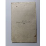 SONGBOOK, SONG OF EMPRESS ELIZABETH, SAMBOR, NAKŁ. SIWAK BOOKBINDER IN SAMBOR,1908