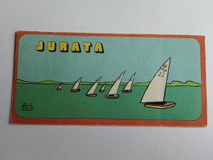 BROCHURE, MAP, JURATA, GDANSK BAY, HEL, JASTARNIA, CHALUPY, WŁADYSŁAWOWO