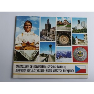 BROSCHÜRE, TOURISTENFÜHRER TSCHECHOSLOWAKISCHE SOZIALISTISCHE REPUBLIK, TSCHECHISCHE REPUBLIK, PRAG, 1976