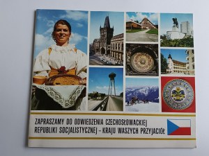 BROCHURE, TOURIST GUIDE CZECHOSLOVAK SOCIALIST REPUBLIC, CZECH REPUBLIC, PRAGUE, 1976