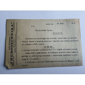 KRAKÓW CHEMOTECHNIQUE ENGINEERING OFFICE, MAGAZINE 1928