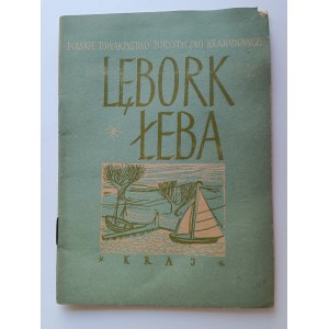Piskorowski Czesław, Lębork, Łeba Guide PTTK 1952 année KRAJ Maison d'édition