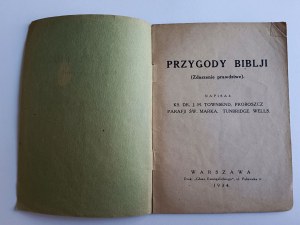 Ks. DR J.H.TOWNSEND, Przygody Biblji Warszawa 1935