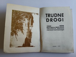 Der Norbertinerorden, Trudne Drogi Pamiatka 850-lecia istnienia zakonu,Kraków 1976